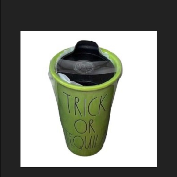 NWT NIB RAE DUNN “Trick or Tequila” travel mug - Picture 2 of 2